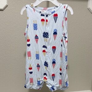Angel Dear American Ice Cream Sleeveless Shortie Romper